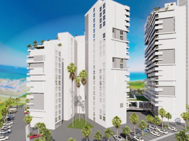 İskele Long Beach'de, Querencia Sitesinde Satılık 3+1 Daire