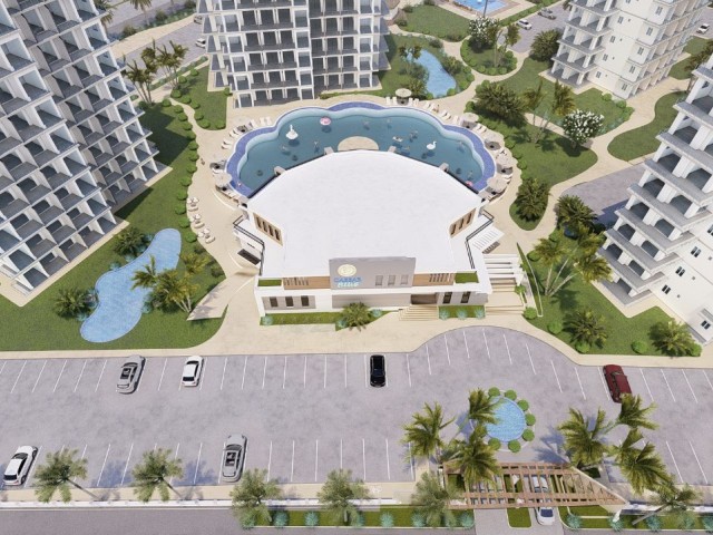 2+1 At Caesar Blue Site In Iskele Bogaz, 200 Meters From The Sea, In 48 Monthly Interest-Free Installments. 6%Cashback