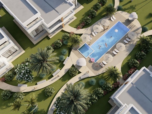 2+1 At Caesar Blue Site In Iskele Bogaz, 200 Meters From The Sea, In 48 Monthly Interest-Free Installments. 6%Cashback