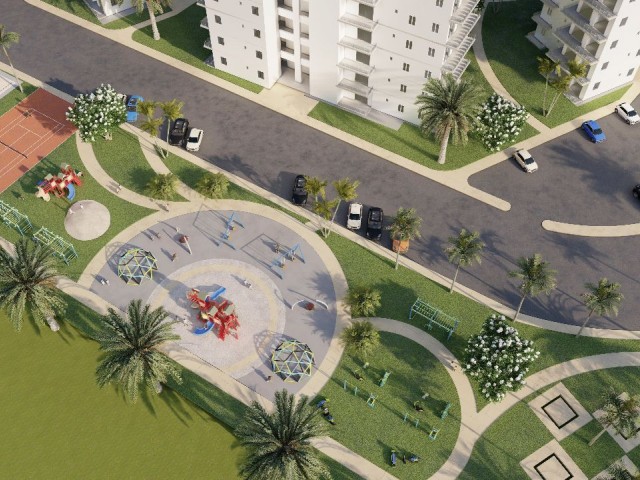 2+1 At Caesar Blue Site In Iskele Bogaz, 200 Meters From The Sea, In 48 Monthly Interest-Free Installments. 6%Cashback