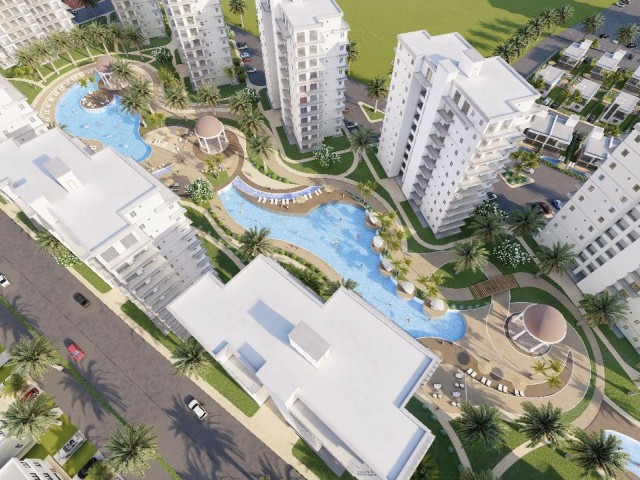 New studio flat for sale in Caesar Blue Complex, Iskele Bogaz