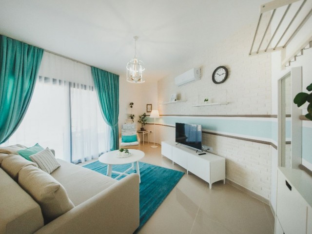 1+1 flat For Sale, 48 month installment, Iskele Long Beach, Caesar Resort