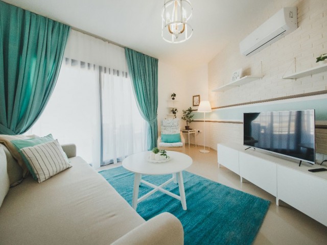 1+1 flat For Sale, 48 month installment, Iskele Long Beach, Caesar Resort