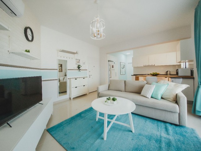 1+1 flat For Sale, 48 month installment, Iskele Long Beach, Caesar Resort