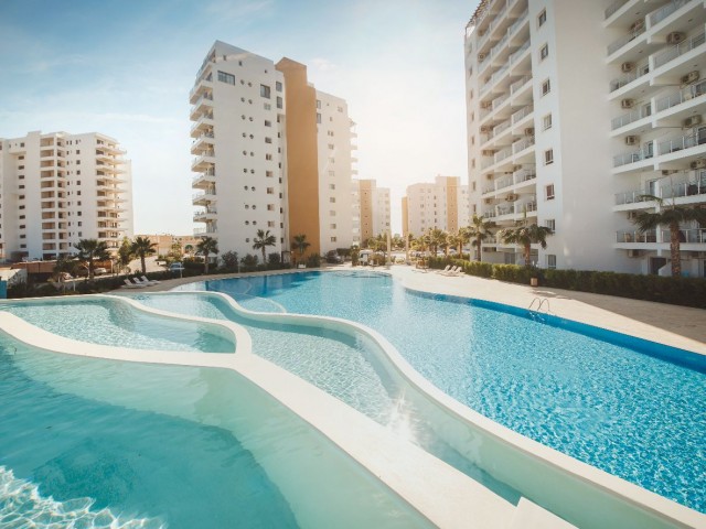 1+1 flat For Sale, 48 month installment, Iskele Long Beach, Caesar Resort