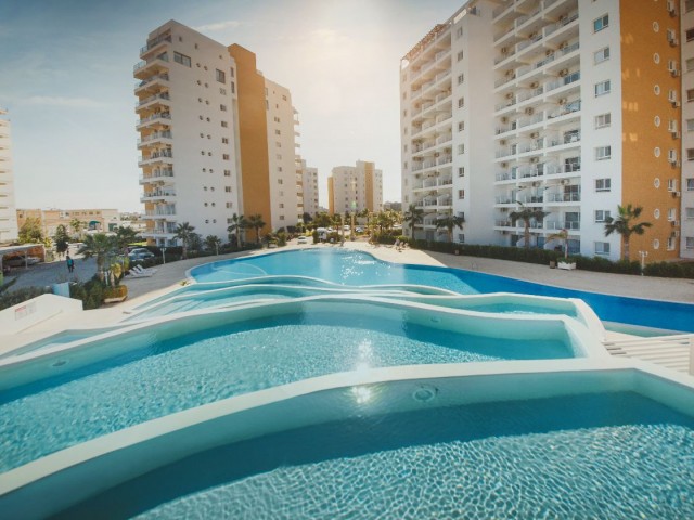 1+1 flat For Sale, 48 month installment, Iskele Long Beach, Caesar Resort