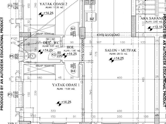 🏡 Atemberaubende 2-Zimmer-Wohnung im Herzen des Stadtzentrums von Yeni Iskele – bereit für Ihren Einzug!