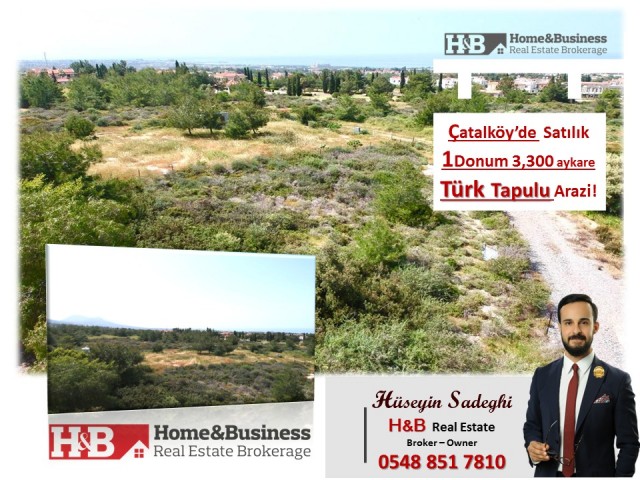 Residential Zoned Plot For Sale in Çatalköy, Kyrenia