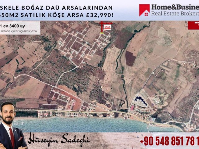 Residential Zoned Plot For Sale in İskele Merkez, Iskele