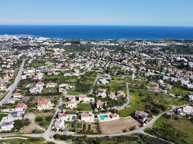 modern decked land plots for sale in the bellapais esk school district with a ready-made Turkish title deed! ** 