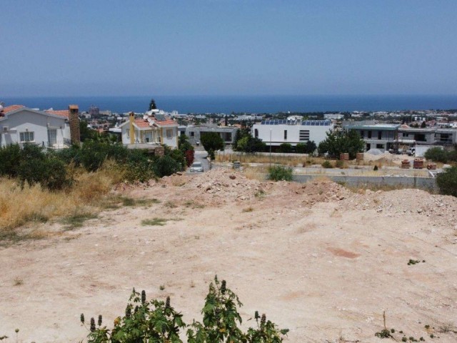 LAND PLOTS WITH SEA VIEWS FOR SALE IN THE KYRENIA BELLAPAIS DISTRICT OF THE DECNC! ** 