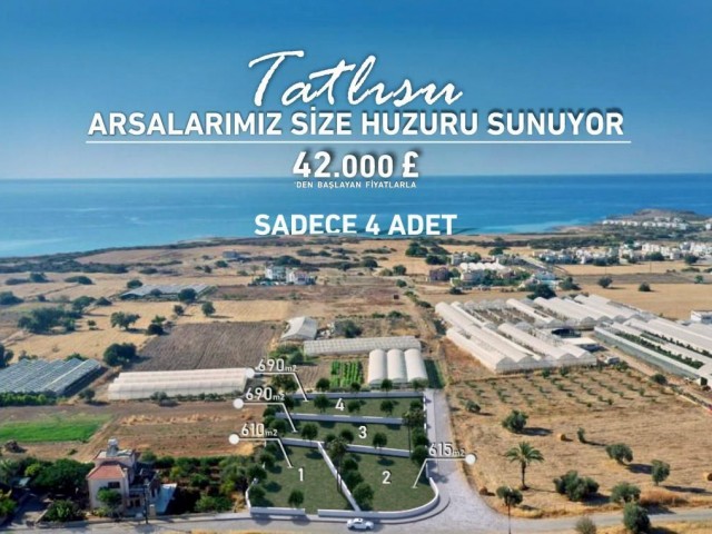 LAND PLOTS FOR SALE IN THE FRESHWATER REGION Dec THE TRNC ** 