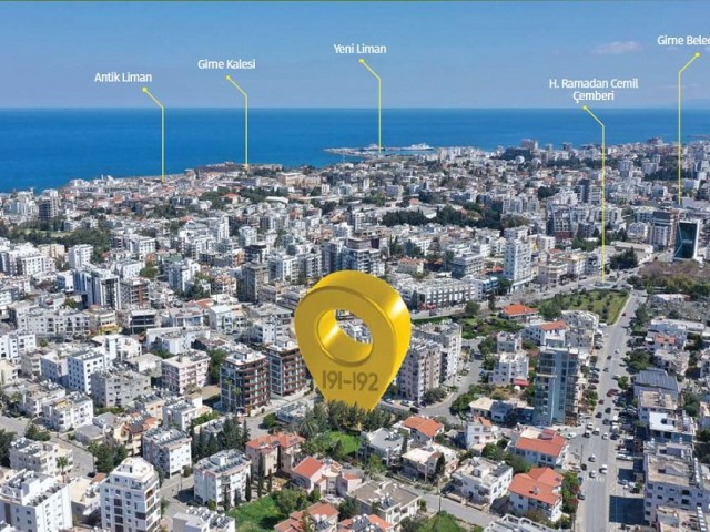 2+1 LUXURIOUS FLATS FOR SALE IN THE CENTER OF KYRENIA WITHIN THE NEW PROJECT! ** 