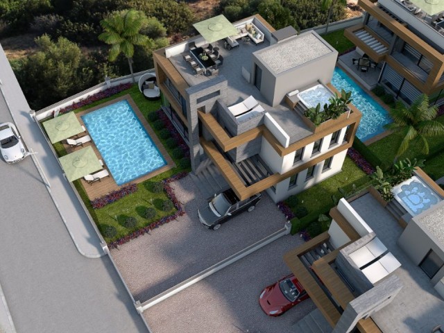 BRAND NEW POOL MOUNTAIN VIEW VILLA FOR SALE IN ÇATALKÖY! ** 