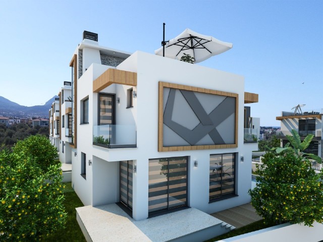 ULTRA LUXURIOUS MODERN 4+1 VILLAS FOR SALE IN ÇATALKÖY! ** 