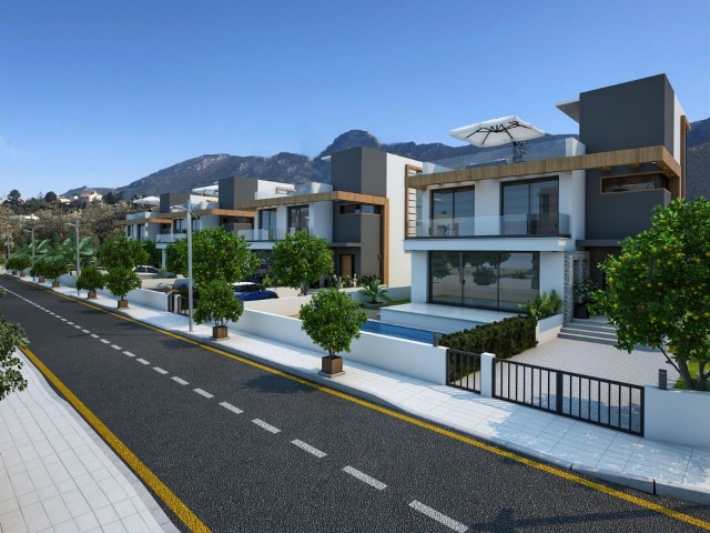 ULTRA LUXURIOUS MODERN 4+1 VILLAS FOR SALE IN ÇATALKÖY! ** 