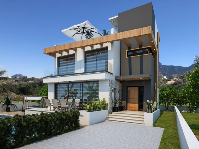 ULTRA LUXURIOUS MODERN 4+1 VILLAS FOR SALE IN ÇATALKÖY! ** 