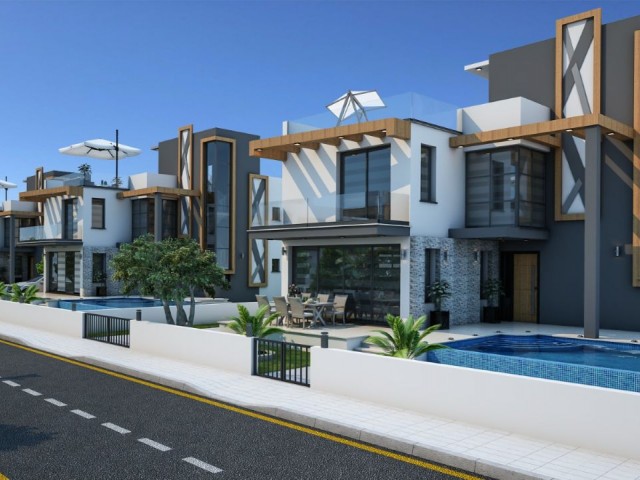 ULTRA LUXURIOUS MODERN 4+1 VILLAS FOR SALE IN ÇATALKÖY! ** 