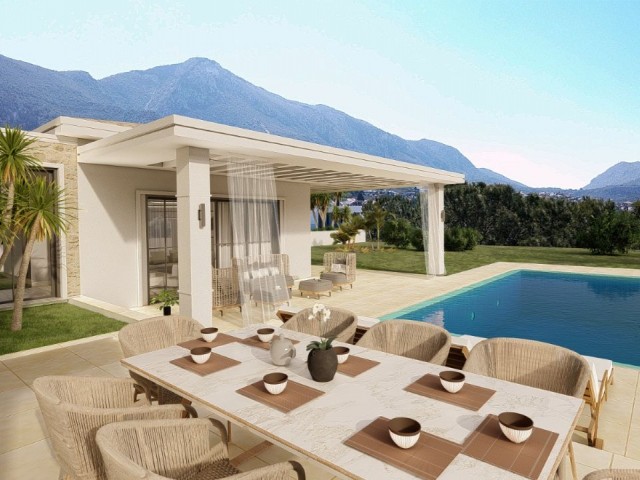 EASY TO REACH 4+1 SPECIAL VILLAS FOR SALE IN BELLAPAIS! ** 