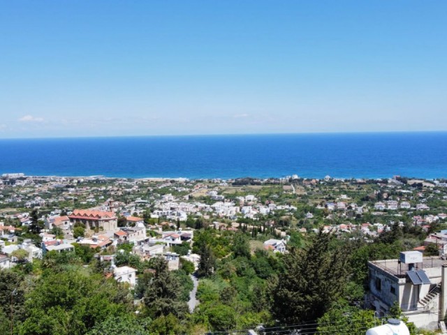 DETACHED HOUSE FOR SALE WITH WONDERFUL MOUNTAIN AND SEA VIEWS IN LAPTA BAŞPINAR! ** 