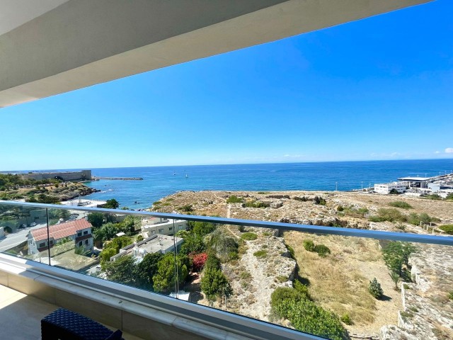 3+ 1 LUXURY APARTMENTS FOR RENT ON THE SEAFRONT IN THE CENTER OF KYRENIA ** 