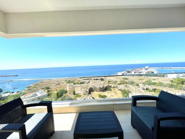 3+ 1 LUXURY APARTMENTS FOR RENT ON THE SEAFRONT IN THE CENTER OF KYRENIA ** 