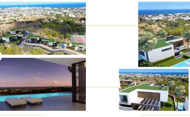 VILLAS FOR SALE WITH SUPER LUXURY VIEWS IN KYRENIA BELLAPAIS ** 