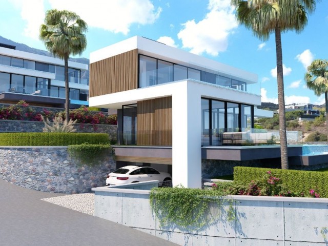 VILLAS FOR SALE WITH SUPER LUXURY VIEWS IN KYRENIA BELLAPAIS ** 