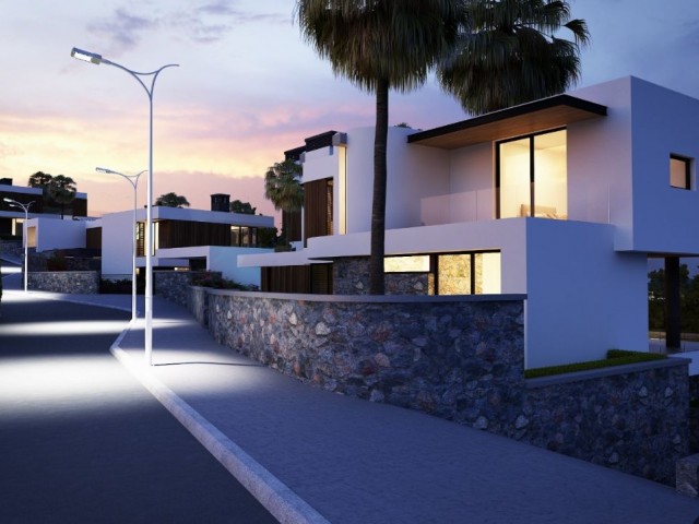 VILLAS FOR SALE WITH SUPER LUXURY VIEWS IN KYRENIA BELLAPAIS ** 