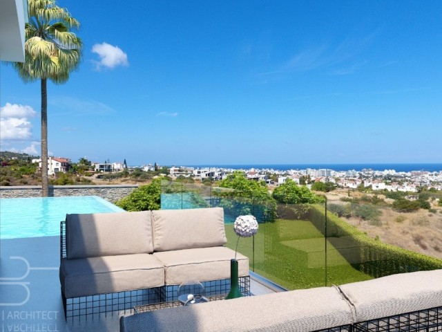 VILLAS FOR SALE WITH SUPER LUXURY VIEWS IN KYRENIA BELLAPAIS ** 