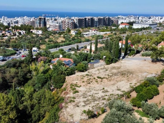 LAND FOR SALE WITH A VIEW OF THE TURKISH TITLE DEED ON THE KYRENIA RING ROAD ** 