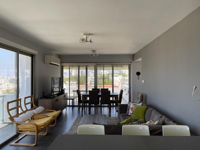 3+1 PENTHOUSE FOR SALE WITH A LARGE TERRACE IN THE CENTER OF KYRENIA ** 