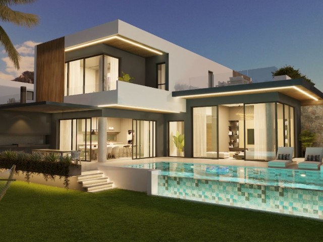 MODERN 4 + 1 VILLAS FOR SALE IN THE RING ROAD EDREMIT AREA! ** 