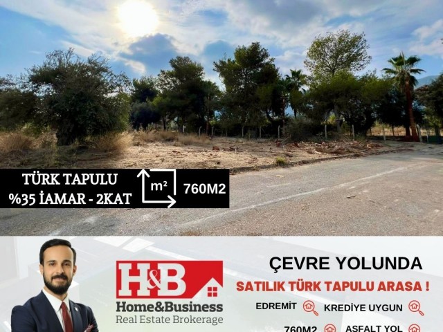 Residential Zoned Plot For Sale in Edremit, Kyrenia