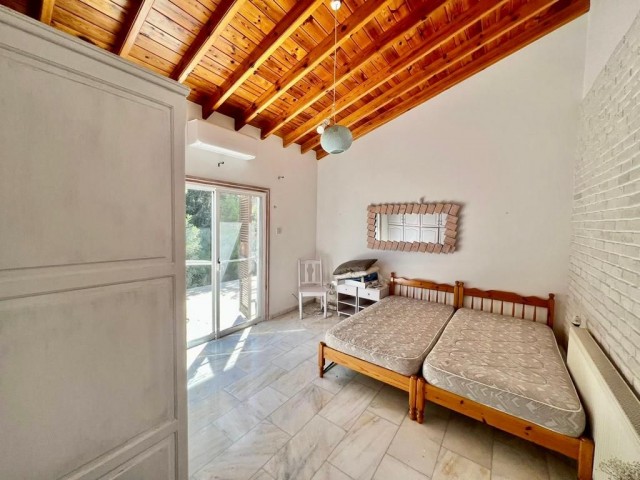 Single storey villa with large garden for sale in nature in Catalkoy!