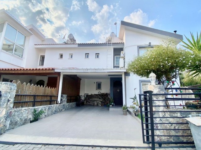 3+1 DOPPELVILLA MIT TÜRKISCHEM KOÇANLI IN KYRENIA BOSPHORUS!!!