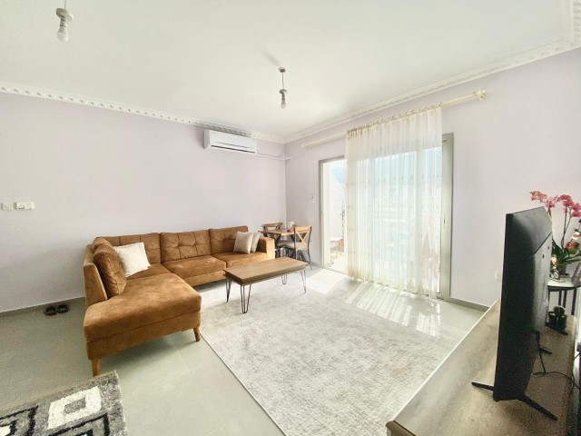 3+1 FLAT FOR SALE IN ALSANCAK, CYPRUS, WITH A STUNNING MOUNTAIN AND SEA VIEW, WAY DISTANCE FROM NECA