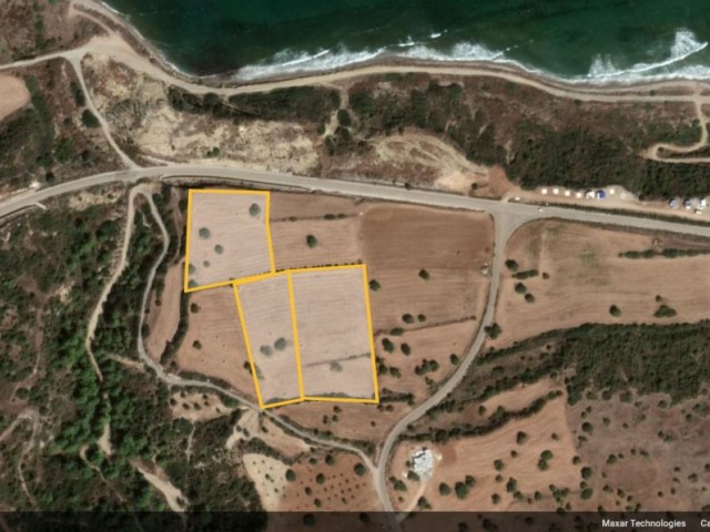 3 Dec Plots of Land at a Distance of 100 m from the Sea at Iskele Mersinlik ** 