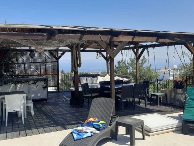 A VILLA FOR SALE with A Detached Pool in Kyrenia Çatalkoy with Plenty of Extras ** 