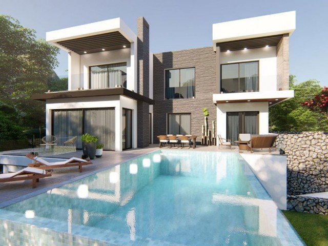 4+1 Luxury Villas for sale in Karmi, Kyrenia