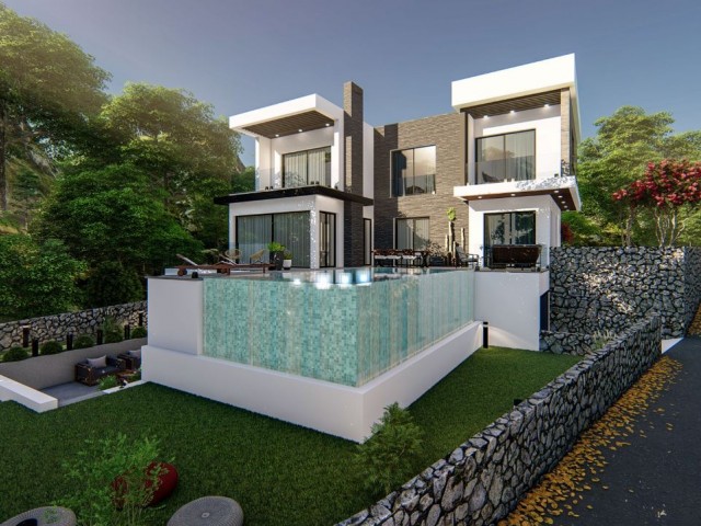 4+1 Luxury Villas for sale in Karmi, Kyrenia