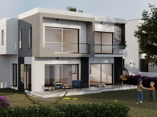 3+1 duplex, triblex Villas for sale in Girne, Alsancak