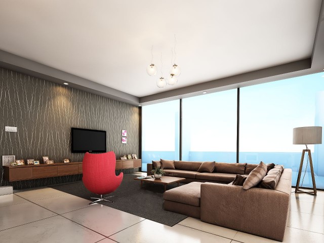 Limited number of 1+1 - 2+1 and penthouses for sale in Kyrenia Center  