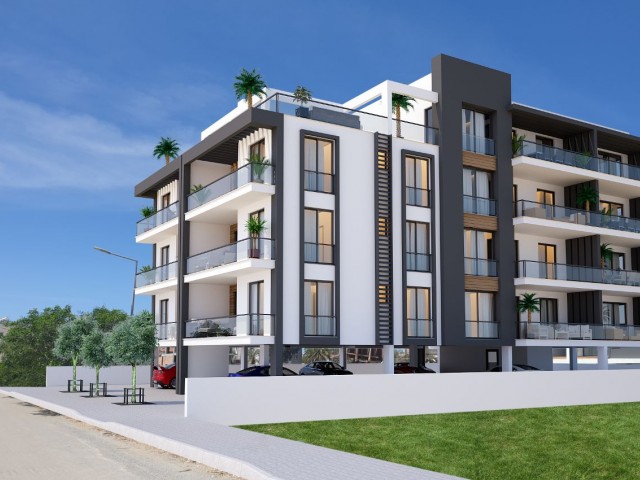 2+1 flats and 2+1 penthouse for sale in Kaymakli, Nicosia