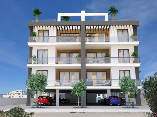 2+1 flats and 2+1 penthouse for sale in Kaymakli, Nicosia