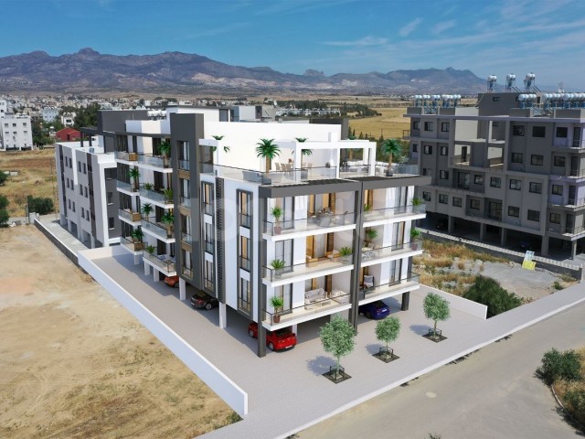 Lefkosa Kaymakli bölgesinde satılık 2+1 daireler ve 2+1 penthouse