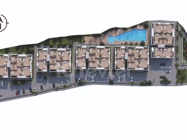 Ultraluxuriöse und hochwertige Apartments in der Region Girne Alsancak