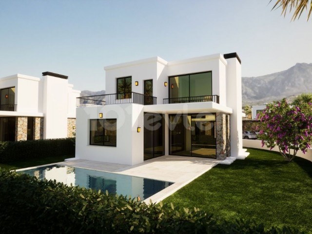 Villa with Pool in the Complex in the Stage of Launch in the Edremit Area of Kyrenia