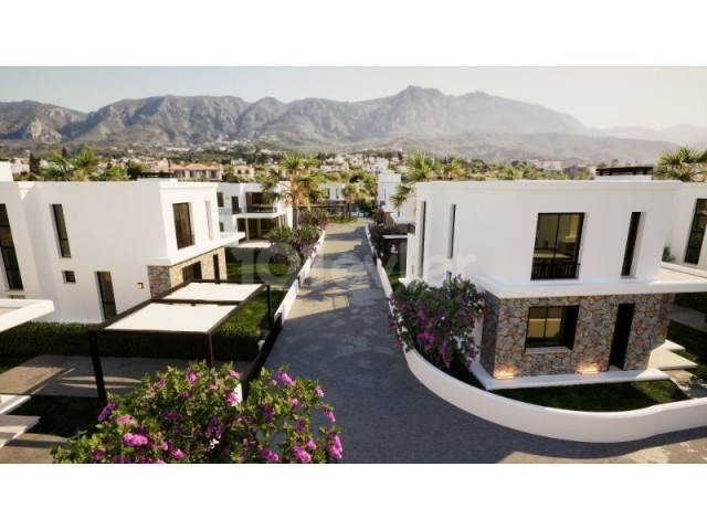 Villa with Pool in the Complex in the Stage of Launch in the Edremit Area of Kyrenia