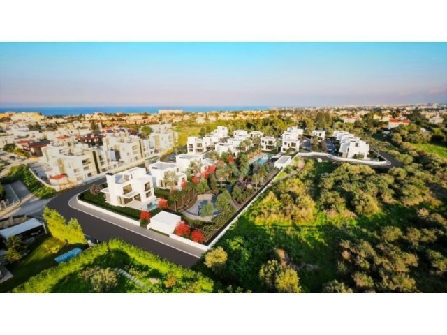 Villa with Pool in the Complex in the Stage of Launch in the Edremit Area of Kyrenia